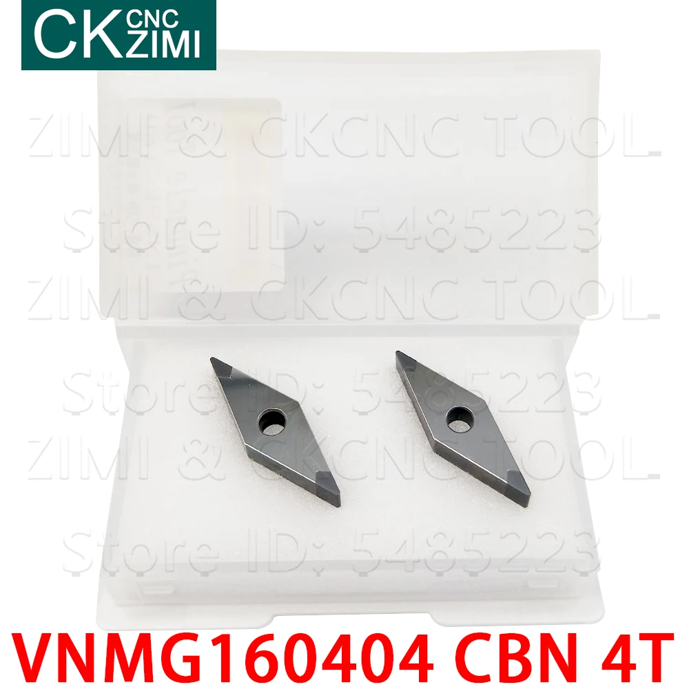VNMG160404 CBN 4T VNMG 160404 CBN Boron Nitride Biến Lưỡi Dao CNC Nội Bộ Dụng Cụ Quay Rau Kim Loại Tiện Chèn Cho Cứng thép Không Gỉ