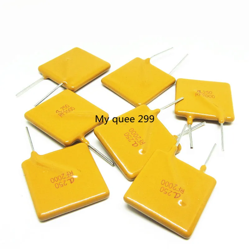 5PCS/lot Self recovery fuse TRF250-2000 250V 2A RF2000 PTCC