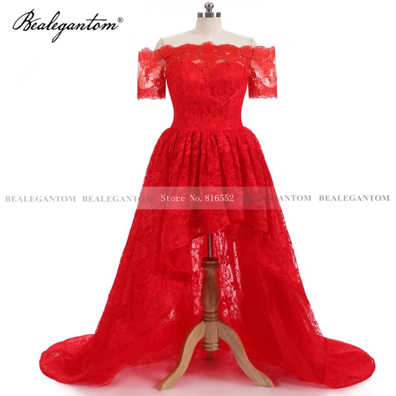 Bealegantom-vestido de encaje para madre de la novia, apliques de encaje, cuentas de ilusión, Formal, madrina, fiesta de boda, graduación, invitados, QD129, 2021