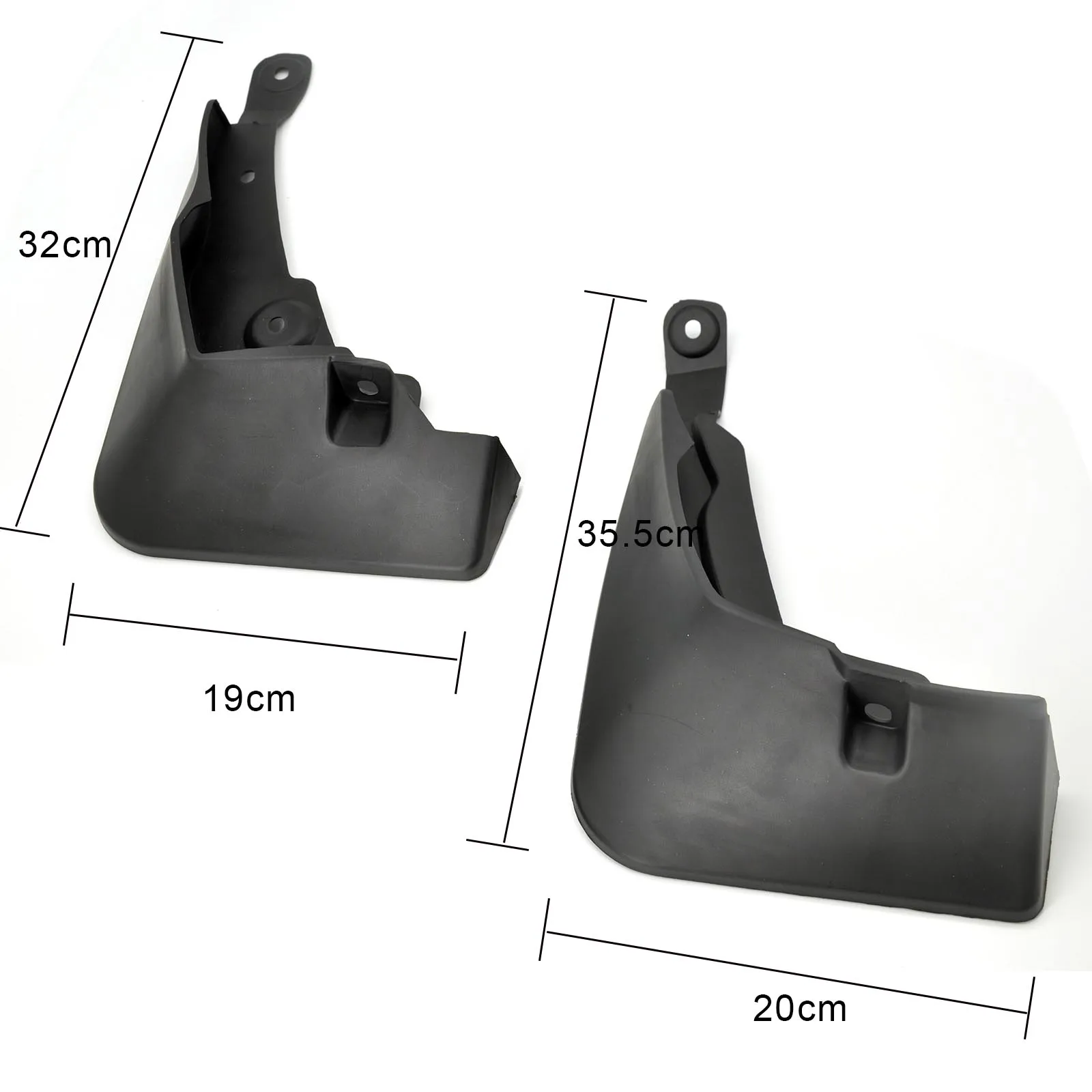 Rally Mud Flaps for Toyota RAV4 2019 2020 2021 XA50 Rav 4 Front Rear Fender Mudflaps Splash Guards Mudguards OE# PK389-42K00-TP