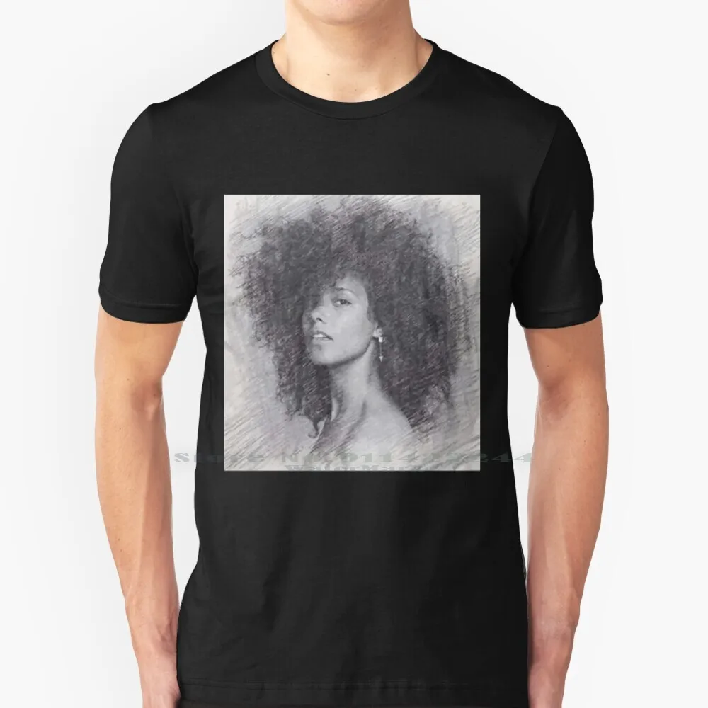 Alicia Keys Cozy Wild T Shirt Cotton 6XL Alicia Keys No One Fallin Alicia Keys Alicia Keys My Boo Alicia Keys Grammys 2019