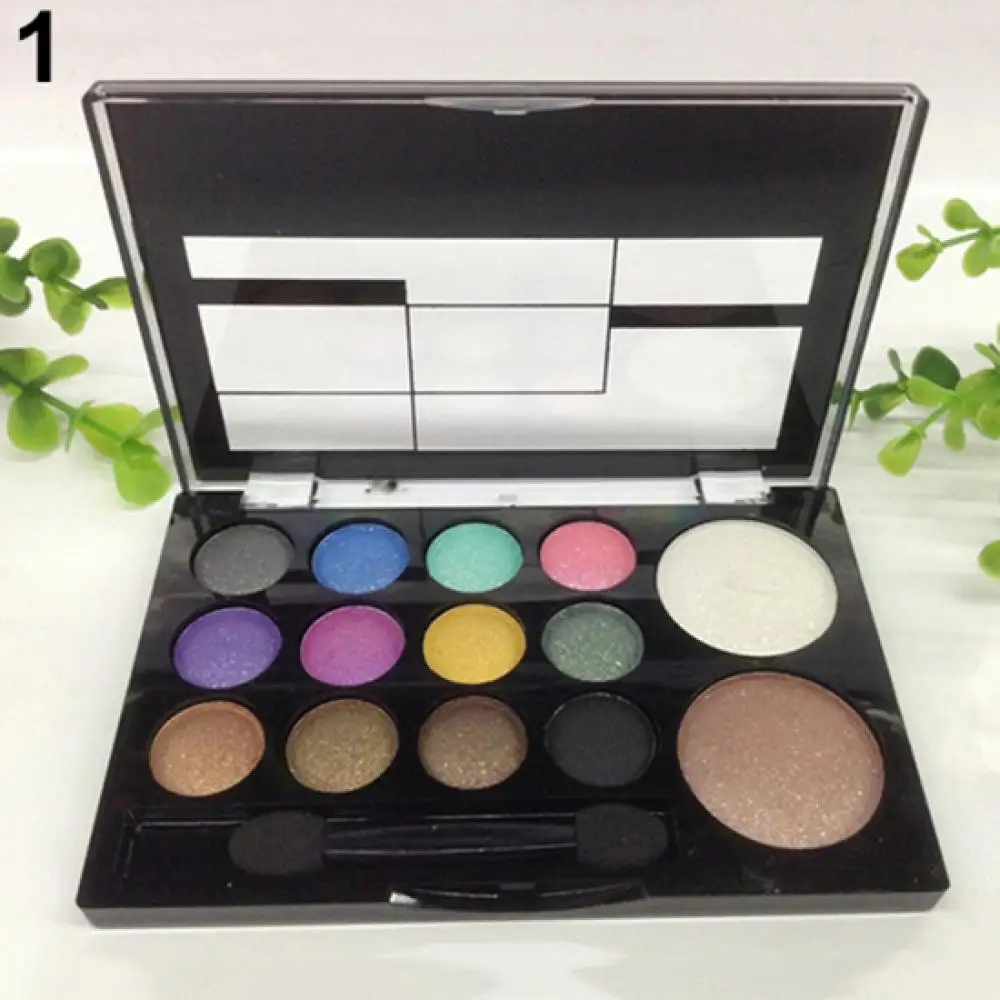 14 Colors Eye Shadow Set Makeup Shimmers Eyeshadow Palette Cosmetic Eye Shadow Lady Gift