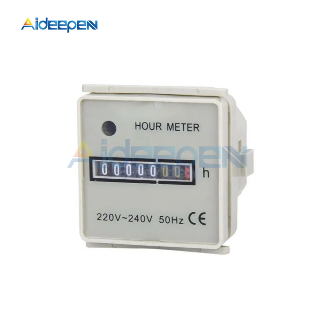 Mini 220-240V 50Hz contatore Timer per barca auto camion motore rombo contaore generatore Timer industriale sterilizzatore a infrarossi