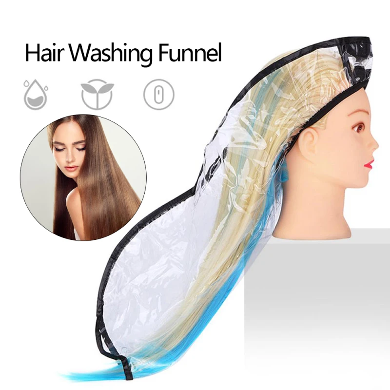 Hair Washing Rinse Cape Patients Elderly Handicapped Funnel Hairdresser Hair Wash Tool Barber Hair Dye Cape Washing Sink