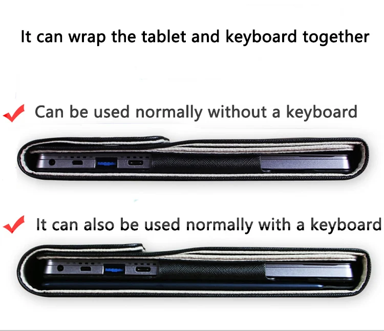 Capa de suporte com alça para tablet, de alta qualidade, para jumper ezpad pro 8, protetor de teclado + presente, 11.6 polegadas