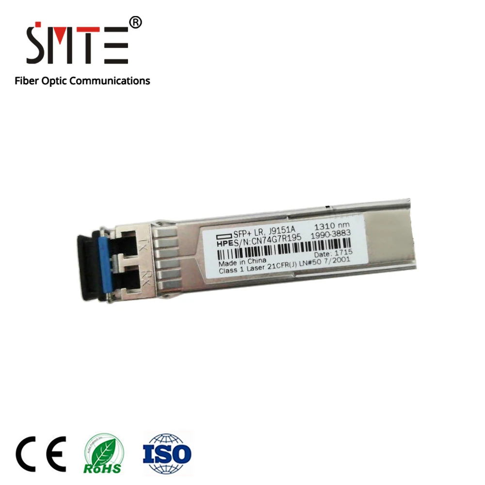 HPE SFP+ LR J9151A 1310nm single mode SFP+ optical module 1990-3883