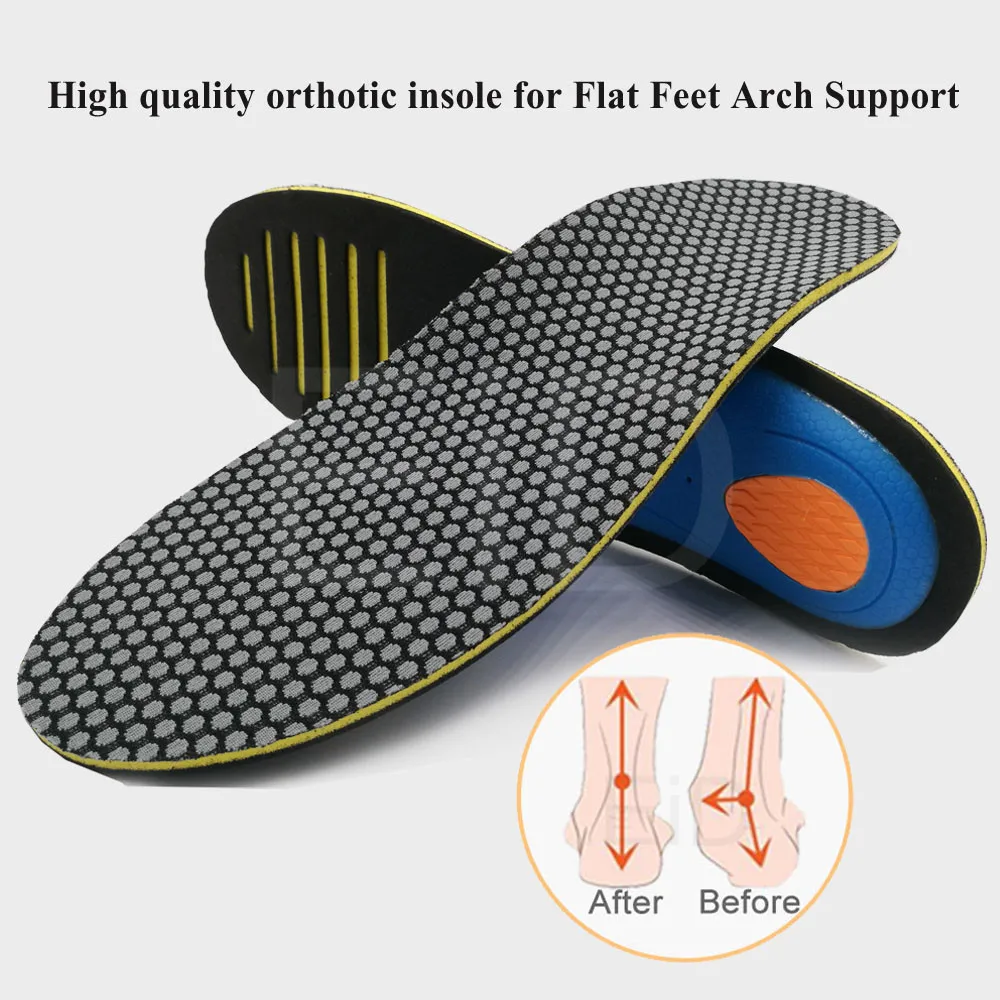 EiD EVA Orthopedic Insoles Orthotics flat foot Health Sole Pad for Shoes insert Arch Support pad for plantar fasciitis Feet Care image 3