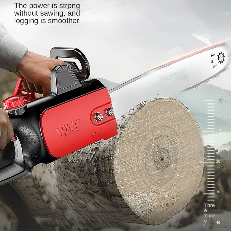 1600W Chain Saw Woodworking Cutting Chain Saw Household high-power multi-function Plug-in Electric Saw 220V 16 Inch Logging Saw