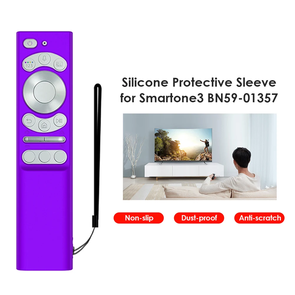 1 шт., силиконовый чехол для пульта дистанционного управления для Samsung smartone 3