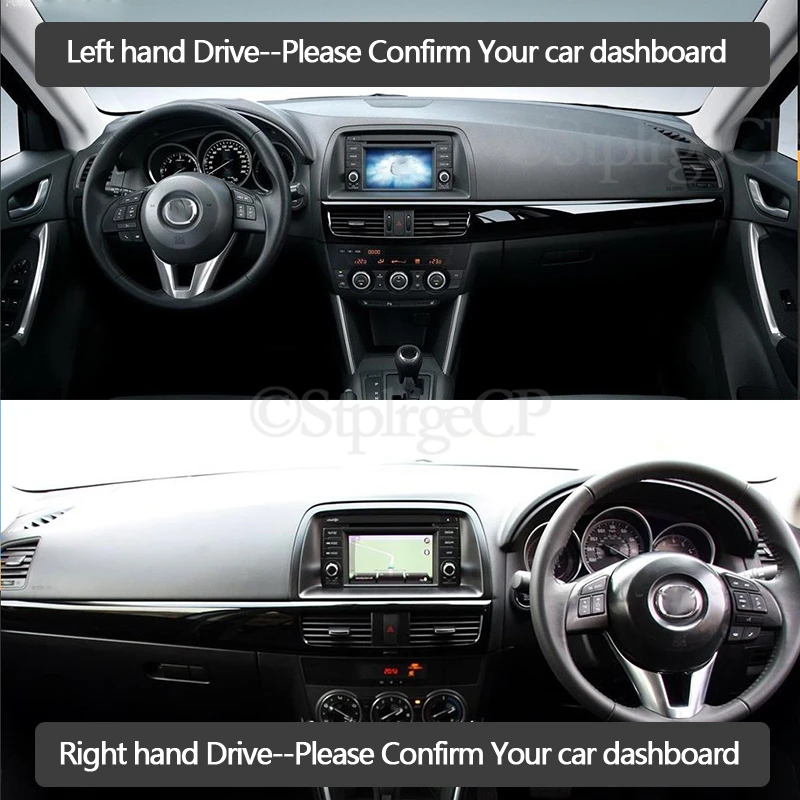 for Mazda CX-5 2013 2014 2015 2016 KE Anti-Slip Mat Dashboard Cover Pad Sunshade Dashmat Protect Carpet Car Accessories CX5 CX 5