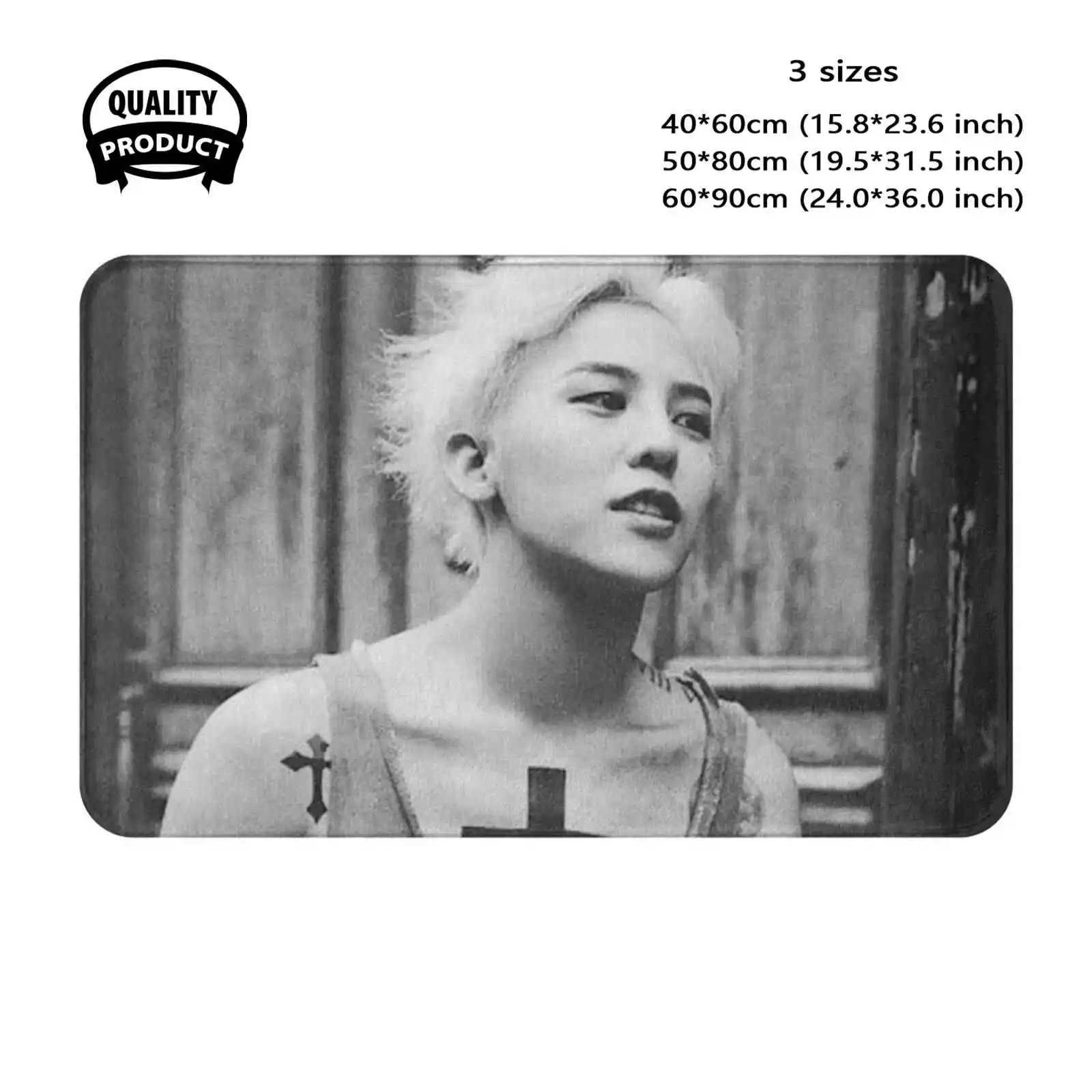 G Dragon Soft Cushion Home Carpet Door Mat Car Rug G Dragon Kwon Ji Yong T O P Choi Seung Hyun Taeyang Dong Yon Bae Kang