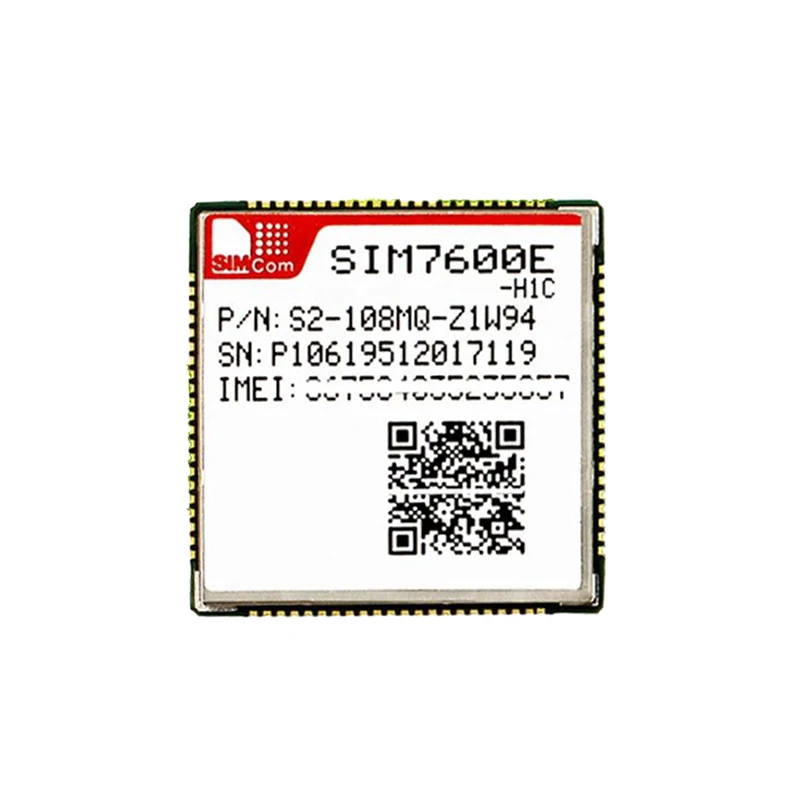 SIMCOM-Módulo multibanda LTE CAT4, 4G, LCC, Tipo B1, B3, B7, B8, B20, bajo costo, SIM7600EH1C