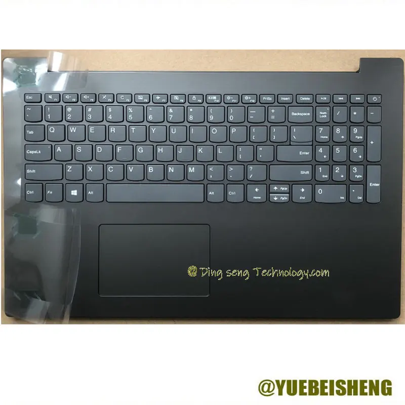 

YUEBEISHENG New/ort For 15inch Lenovo ideapad 5000-15 520-15 520-15IKB Palmrest US keyboard Upper Cover Touchpad,Black