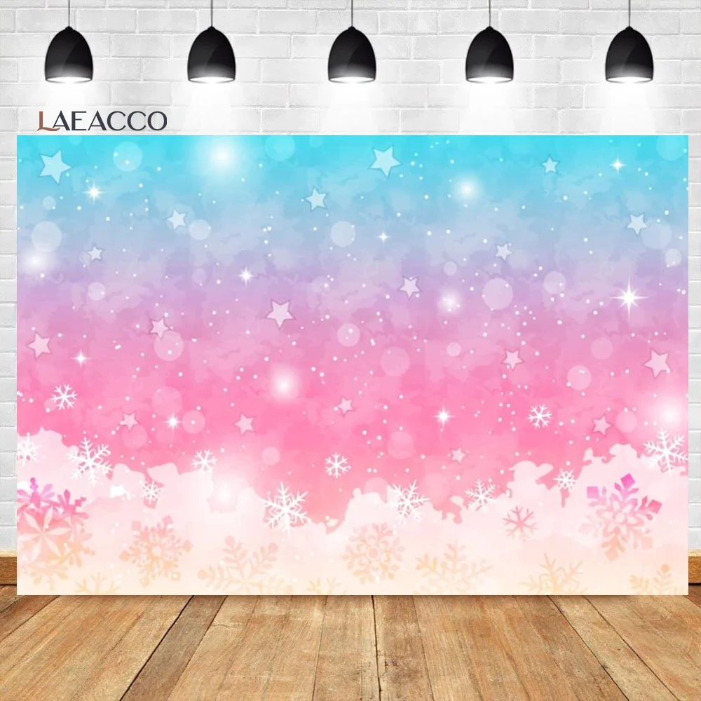 Laeacco Baby Shower Newborn Birthday Backgrounds Colorful Polka Dots Light Bokeh Children Portrait Photography Backdrops Props
