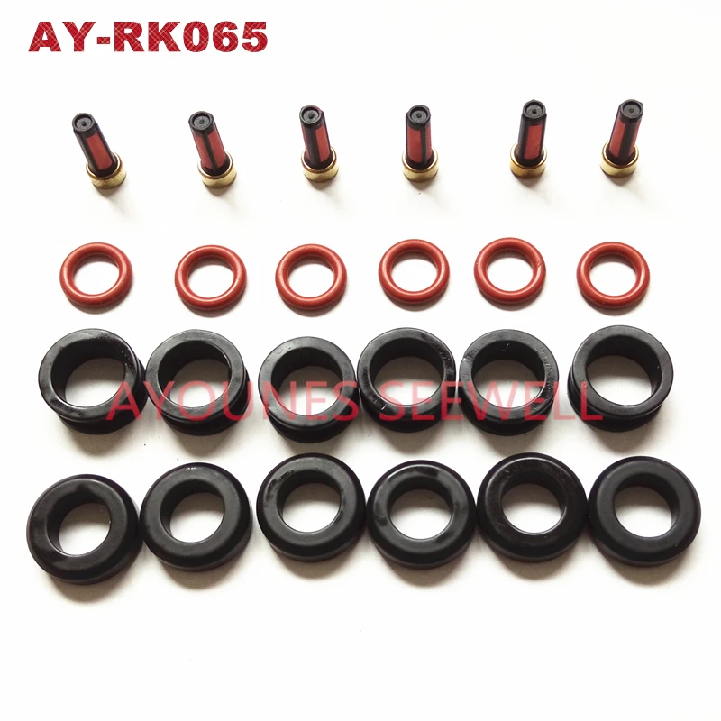 wholesale 6sets fuel injector repair kits fit Mitsubishi MD319790 MD319791 MD319815 MD352587 CDH210  AY-RK065