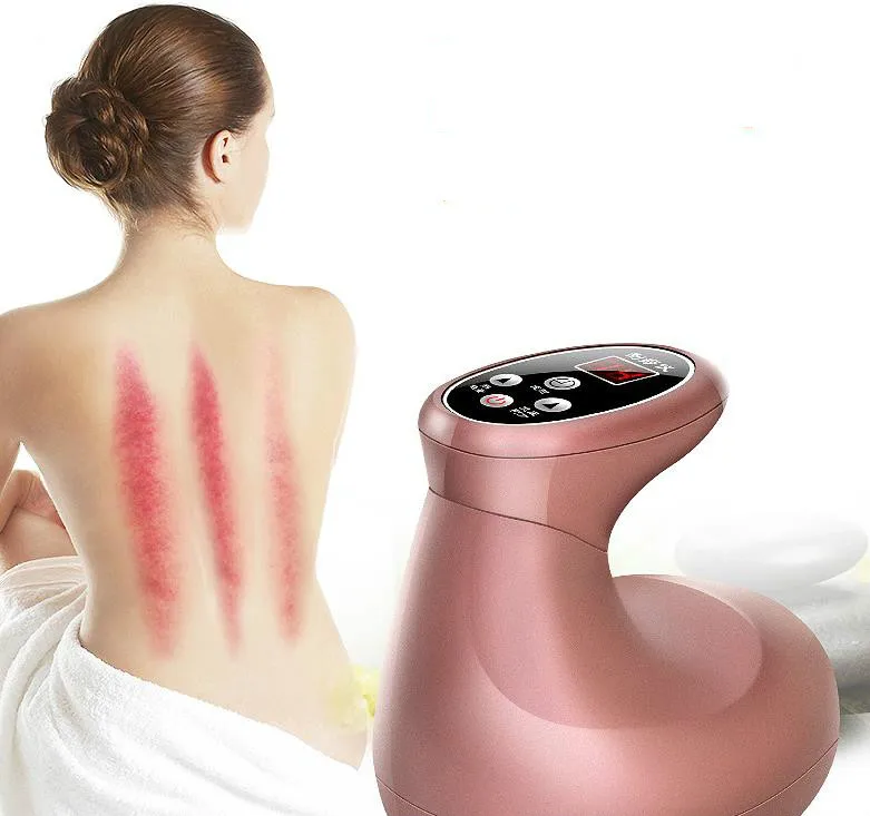 

Electric meridian scrapping instrument cupping apparatus electric pressure gravity detoxification point massage