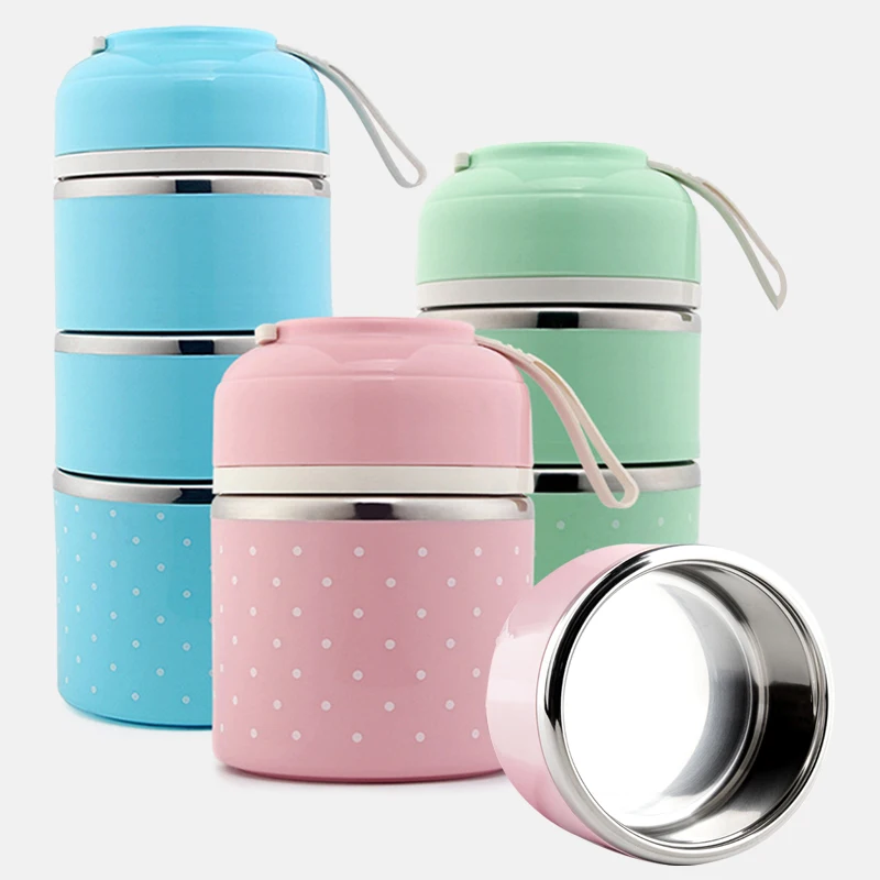 

Stainless Steel Vacuum Thermos Bottle Lunch BoxFood Container Food Soup Thermos Thermal Containercutlery Tableware Flatware