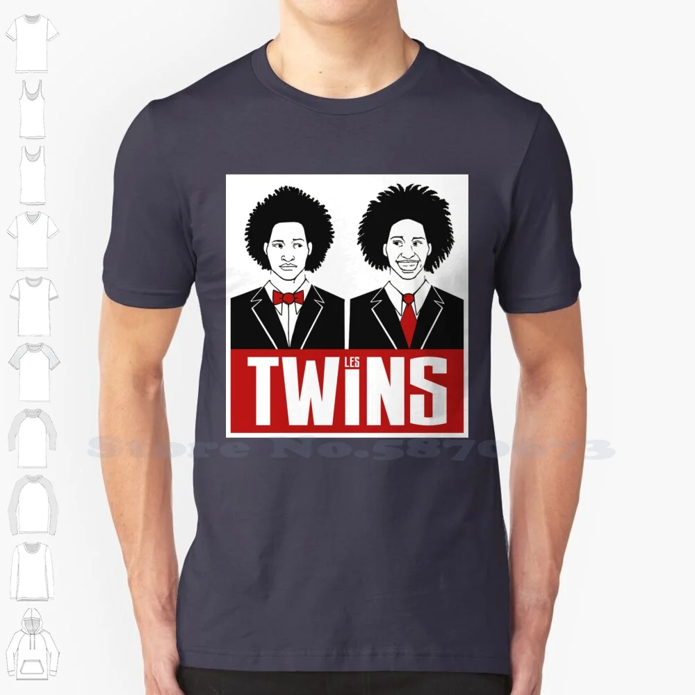 Laurent & Larry Cool Design Trendy T-Shirt Tee Les Twins Les Twins Laurent And Larry Bourgeois Bourgeois Dance Dancer