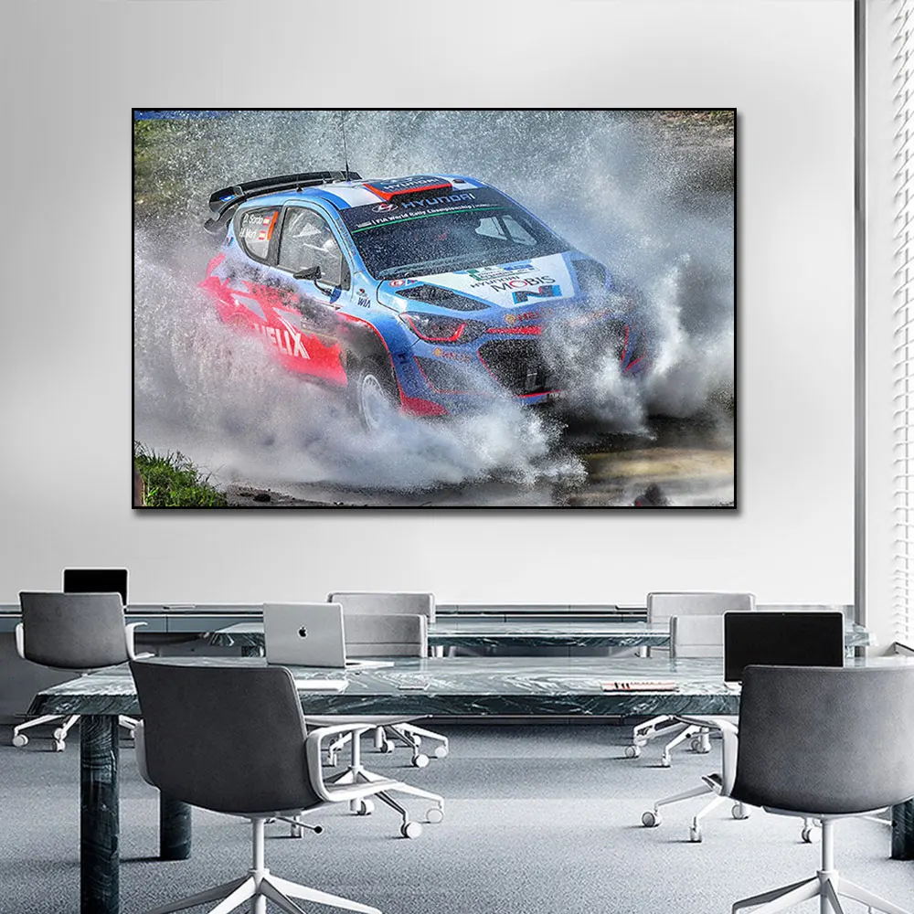 

World Rally Championship Poster Canvas Painting Print Nordic Hoom Decor Wall Art Picture For Living Room Home Decoration