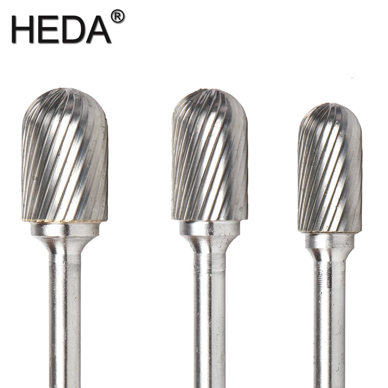 6Mm-16Mm 6 Cái Khắc Đầu Dụng Cụ Cầm Tay Bộ Tungsten Carbide Burr Bit Bộ Gỗ Dao Phay kim Loại Xoay Tập Tin Với Stanley