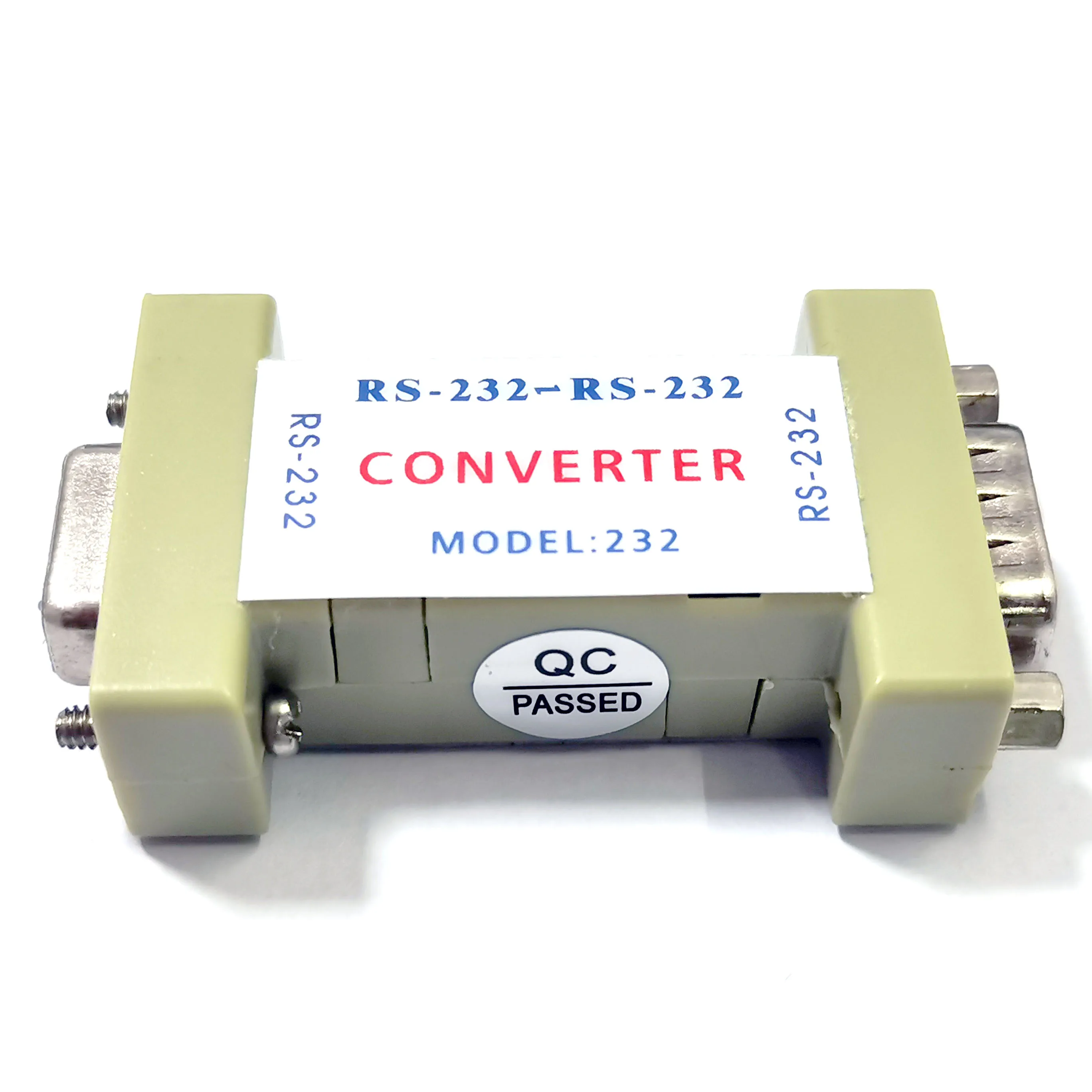 RS232 To RS232 Serial Port Optic Electric Isolator Protect PC RS232 DB 9pin Male To Female Full Duplex Adapter Converter