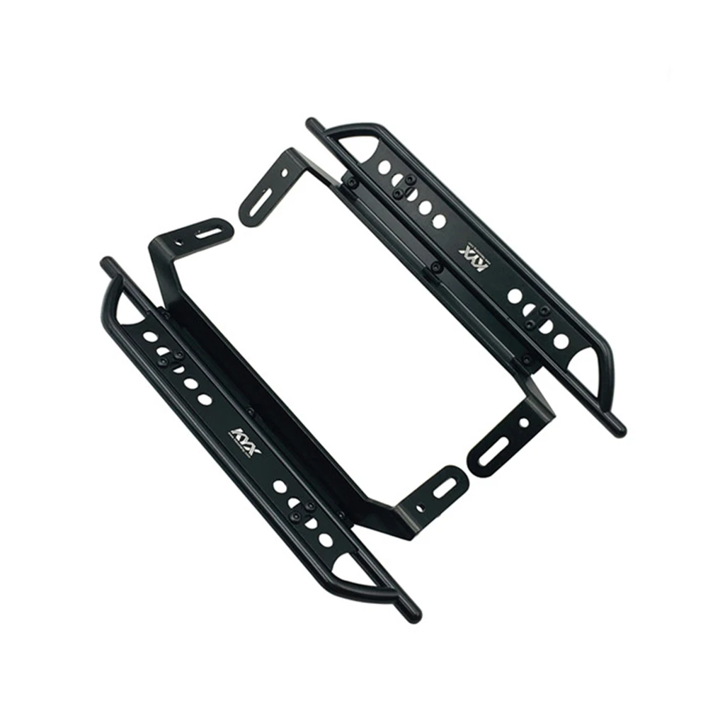 KYX Racing Side Step Running Boards Foot-Plate for 1/10 RC Crawler Car Traxxas TRX-4 TRX4 (Aluminum)