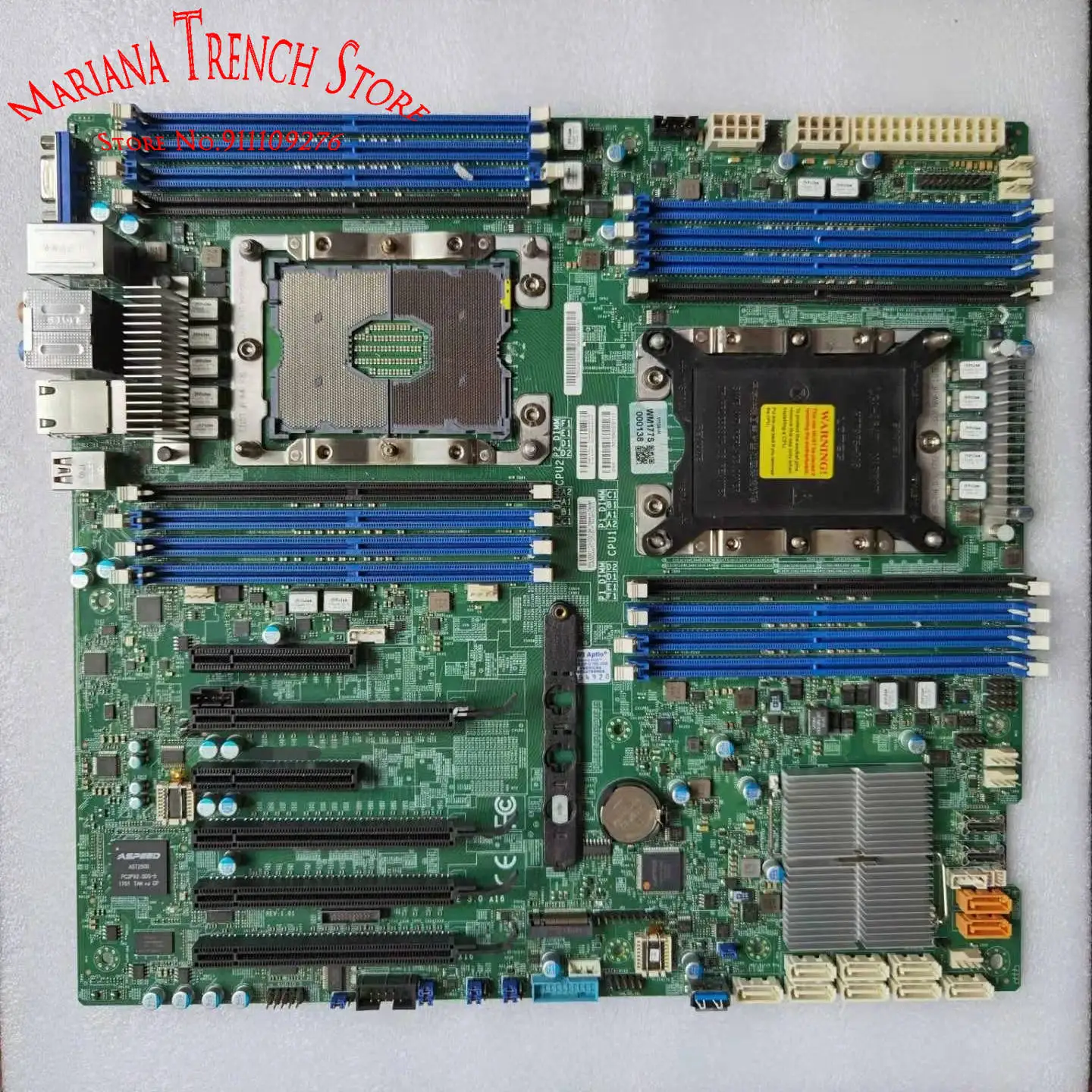 

X11DAi-N for Supermicro Motherboard Xeon Scalable Processors Dual Socket LGA-3647 DDR4 PCI-E 3.0 M.2 SATA3