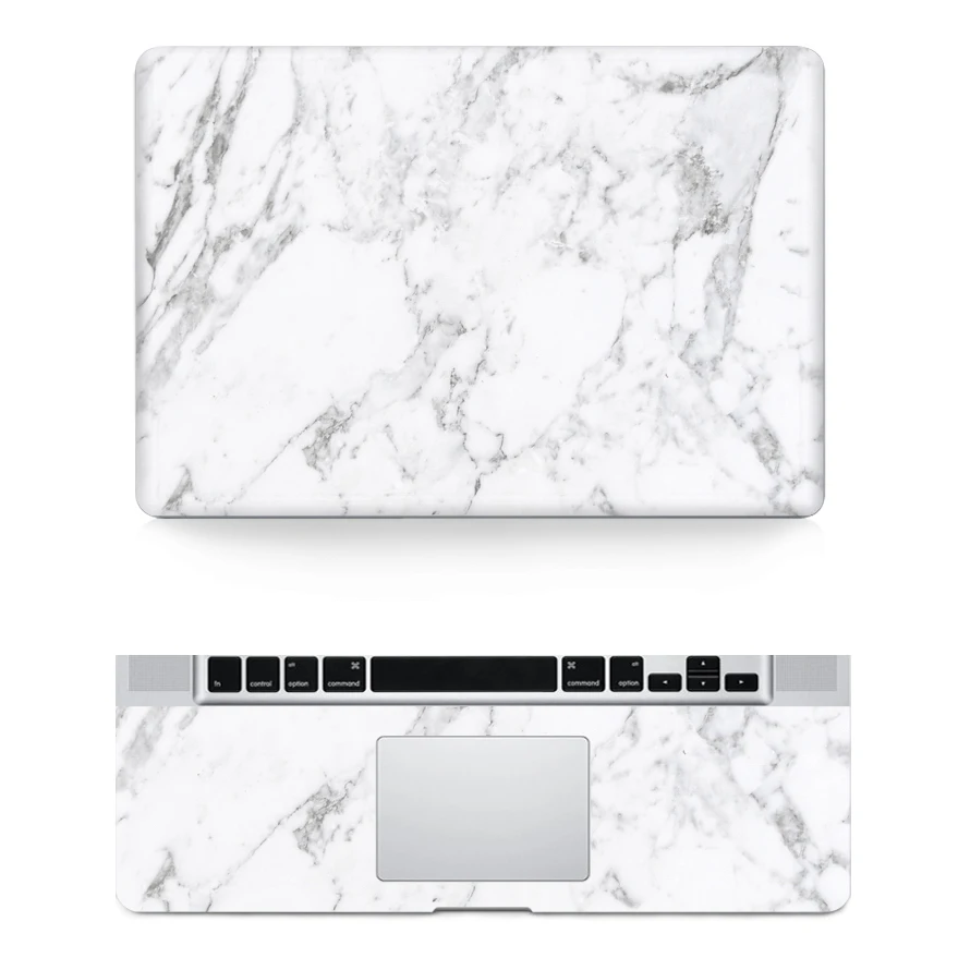 

Marble Texture Laptop Vinyl Decal Top Skin+Wrist Pad Sticker for Macbook Air Pro Retina 12" 13" 15" A1398 A1932 A2289 A2141