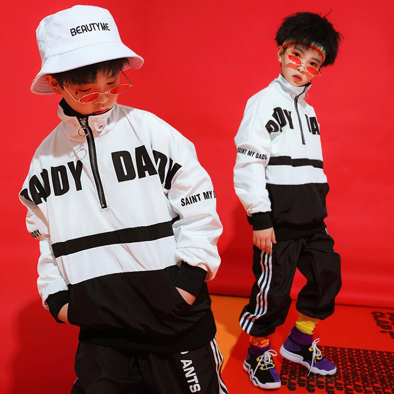 

Children's Hip-hop Clothing Boys Costumes Children's Hip Hop Jazz Dance Clothing Dance Costume Kids