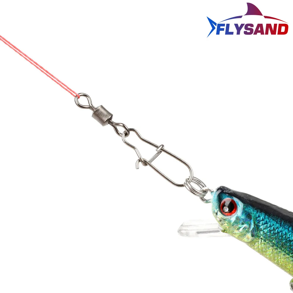 Giratorios Coastlock FLYSAND – Cierre seguro para pesca costera - imagen 4