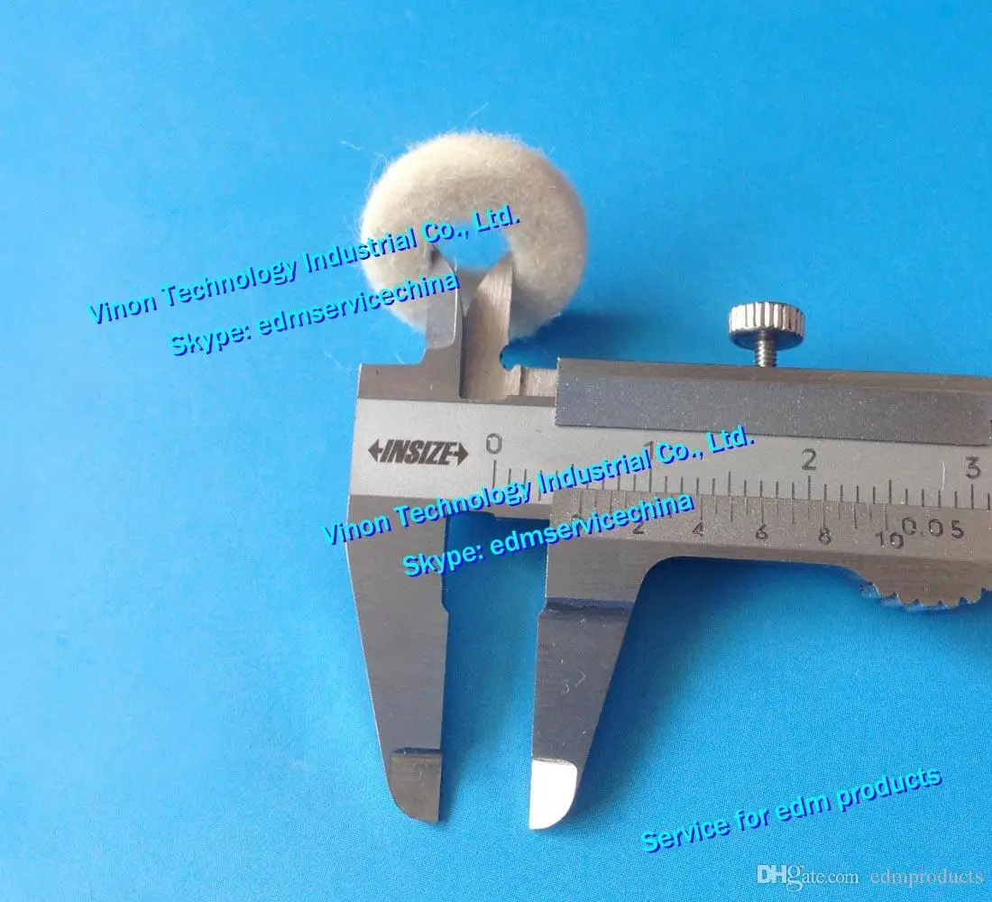 (5pcs/bag) 6EC100A761 edm Felt Pad MA403 Upper & Lower 6EC.100.A761 for Makino EDM U series,EC32,EC64,EU64,SP43 series
