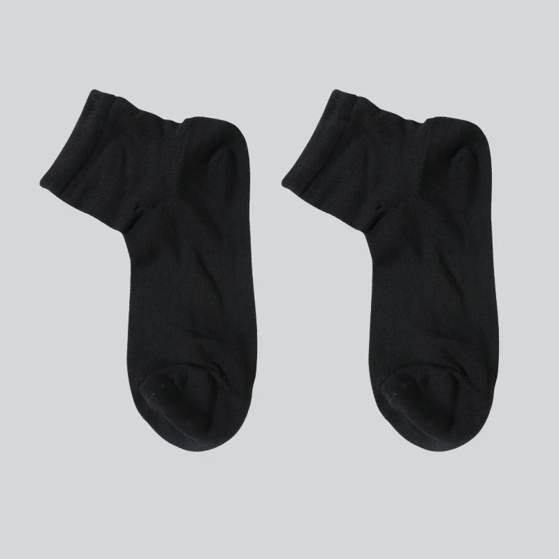 DONG AI – chaussettes courtes pour hommes, 1 paire, chaussettes confortables et Cool, coton peigné, Business, respirantes