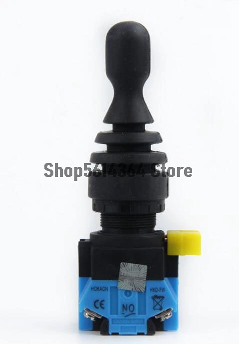 

Waterproof 2 Position 2NO Momentary Spring Return Monolever Joystick Switch Cross Button Switch HKD-FW22