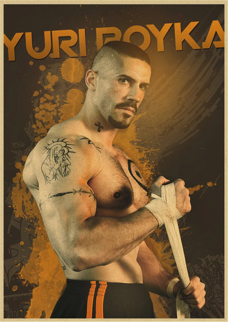 Boyka بلا منازع الرجعية الملصقات كرافت ورق حائط اللوحة عالية الجودة للمنزل ملصقات جدار ديكور #6