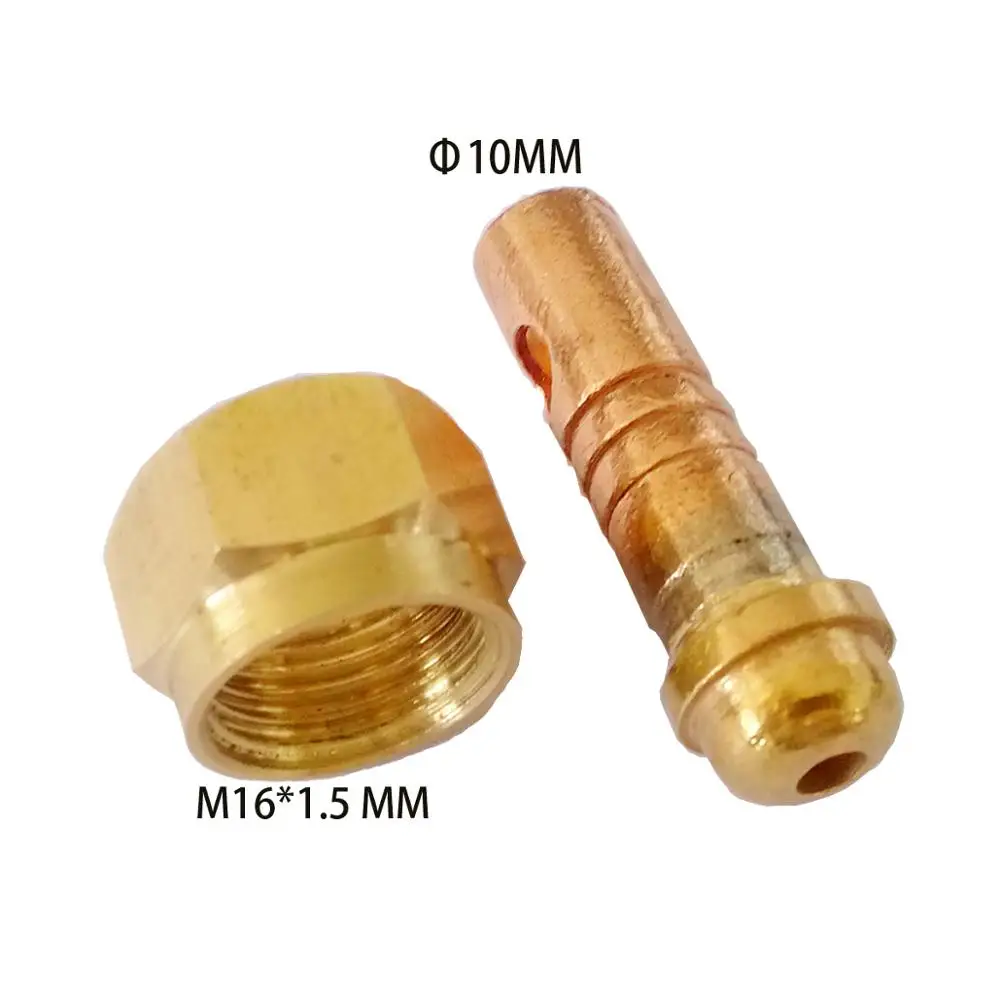 TIG WP-26 Welding Torch Power Cable Ending Connector 10mm Nut