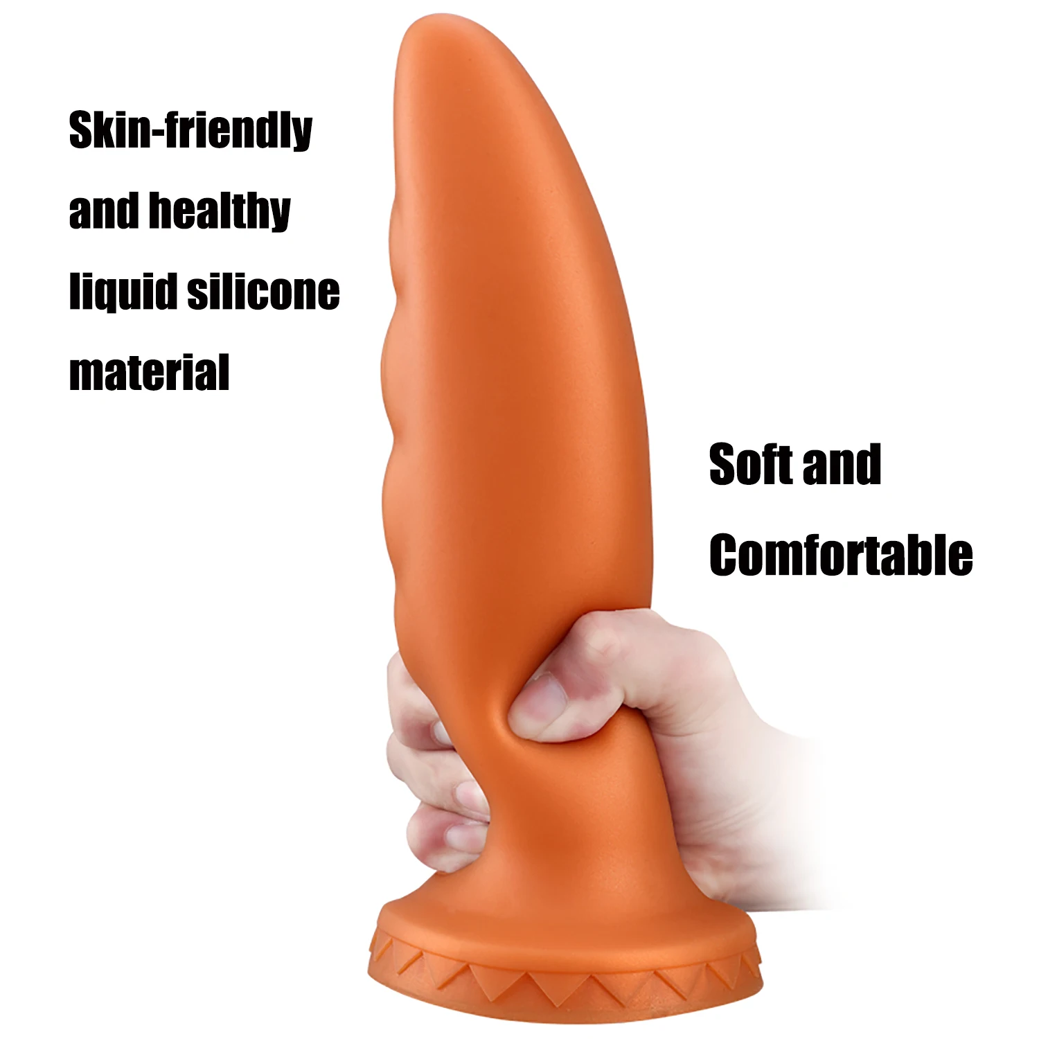 Liquid Silicone Oversized Anal Plug Dildo Sex Product Big Butt Plug Soft Penis Anal Dilator Sex Toys Anal Masturbator Stimulator