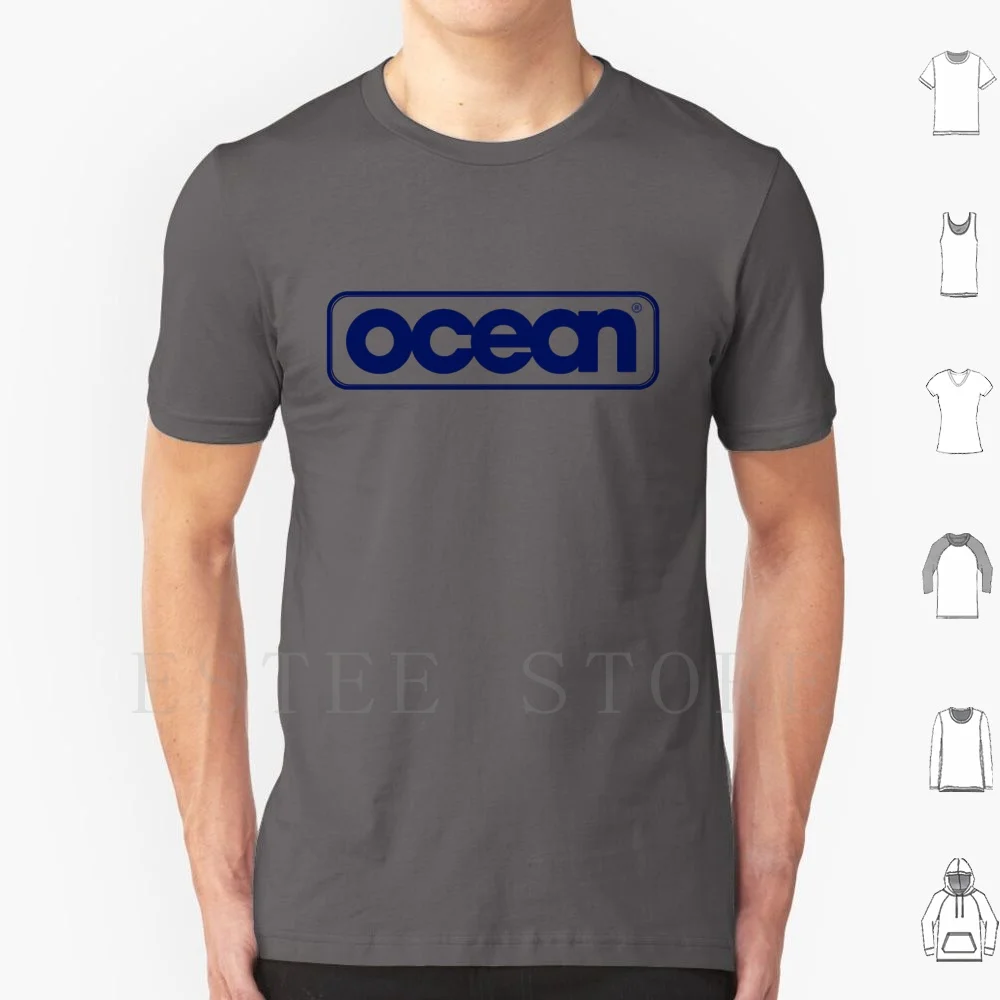 Ocean Games Logo Flat-Exclusive T Shirt Men Cotton 6xl Ocean Ocean Games Ocean Software Retro Gaming Retro 80s Commodore C64