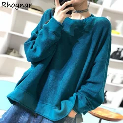 Sweatshirts Women Loose Preppy Style Girls Lovely Printing Long Sleeve Korean Version Sweet Harajuku Casual Clothing Lady Daily