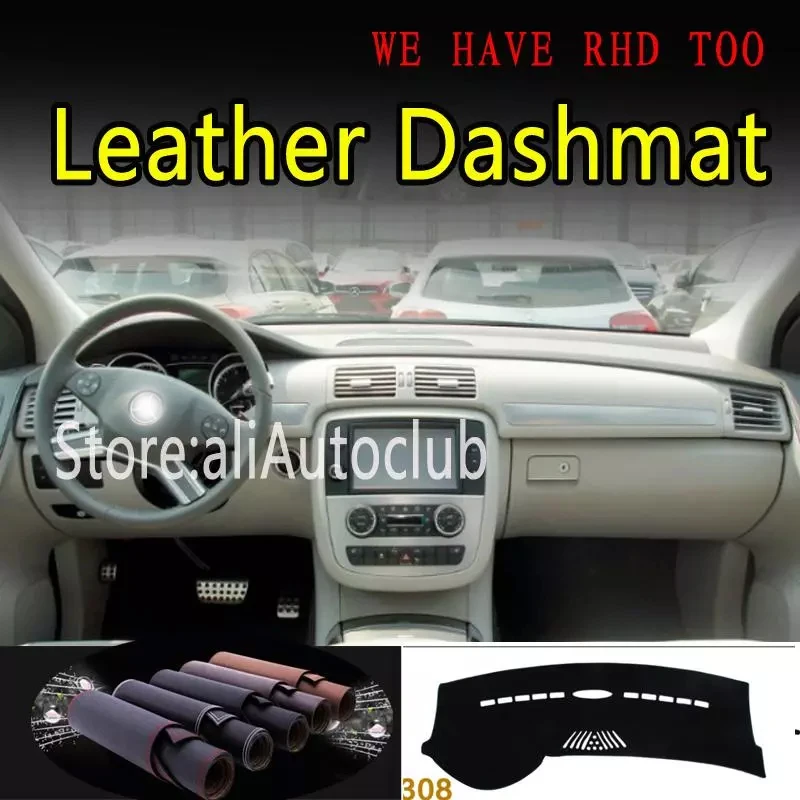 

For Mercedes-Benz R Class R300 R350 R400 R320 W251 Leather Dashmat Dashboard Cover Pad Dash Mat Sunshade Carpet Car Styling