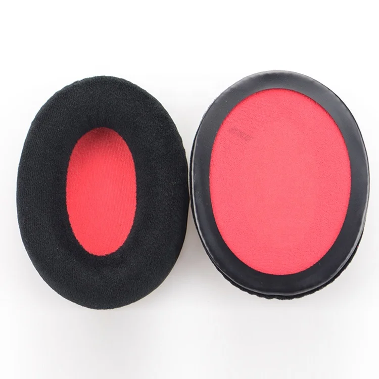 Almohadillas de cuero de terciopelo para auriculares, almohadillas para los oídos, cubierta para Hyper X Cloud 2 II, KHX-HSCP-GM