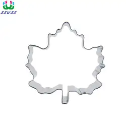 Medium Autumn Cookie Biscuit Baking Molds,C Style Red Maple Leaf Shape Cake Decorating Tools,Crazy Direct Selling