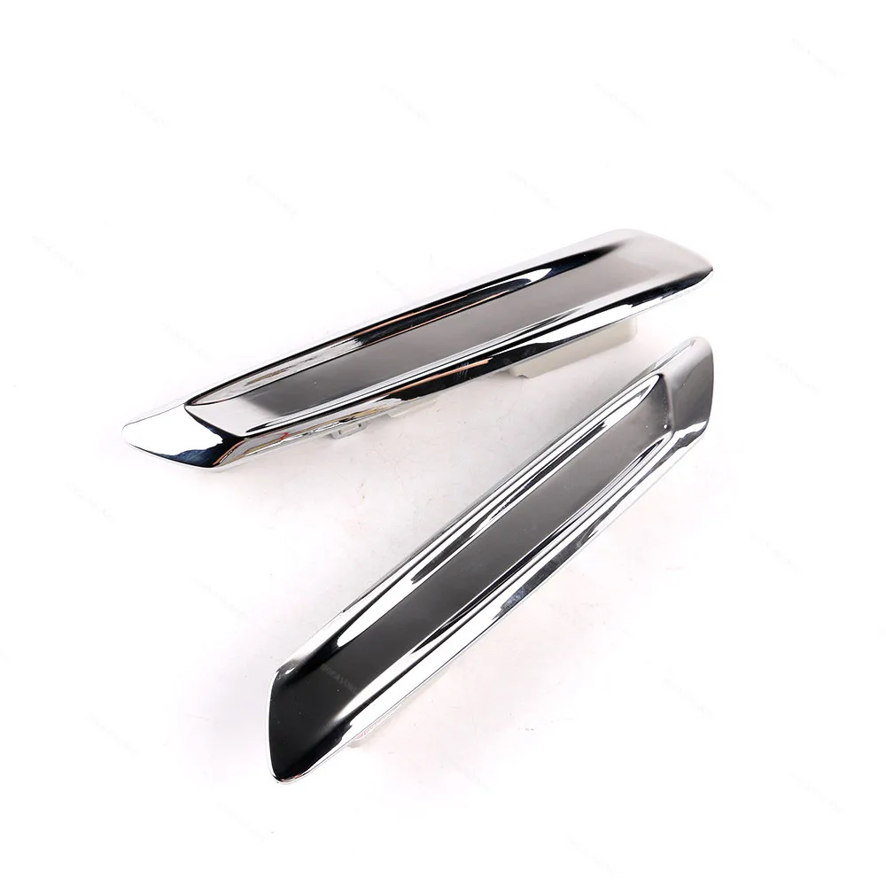 51137336645 51137336646 2Pcs Exterior Fender Molding Decorative Panel Trim Cover Left & Right For BMW F10 2013-2016 Sedan