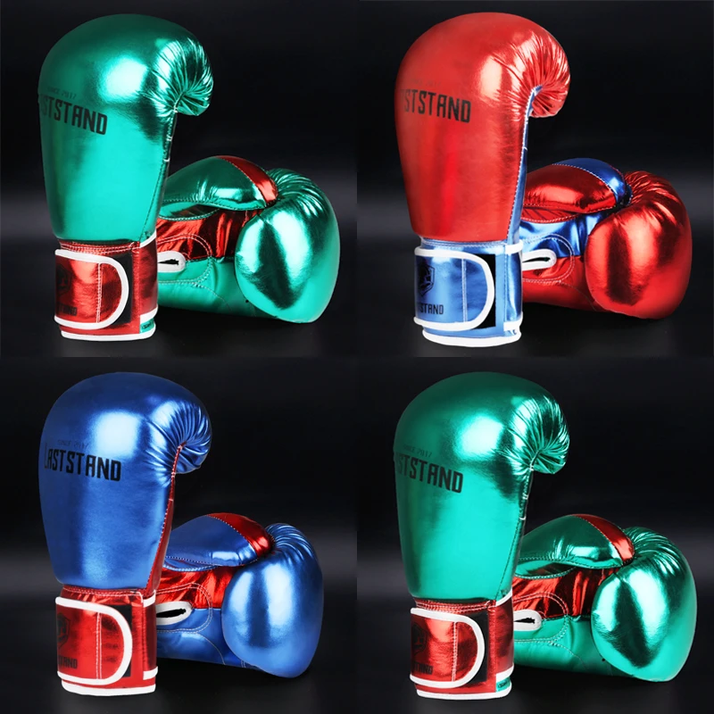 

6 8 10 12 OZ High Quality Adults Kids Women/Men Boxing Gloves Leather MMA Muay Thai Boxe De Luva Mitts Sanda GYM Equipments boks