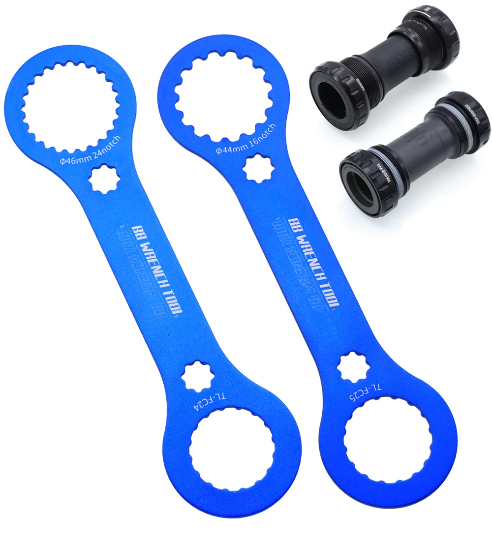 Bicycle BB Wrench Tool Aluminum Alloy Bottom Bracket Installation Repair Tools BB44-16 TL-FC32/TL-FC25/DUB BB44-16/TL-FC24