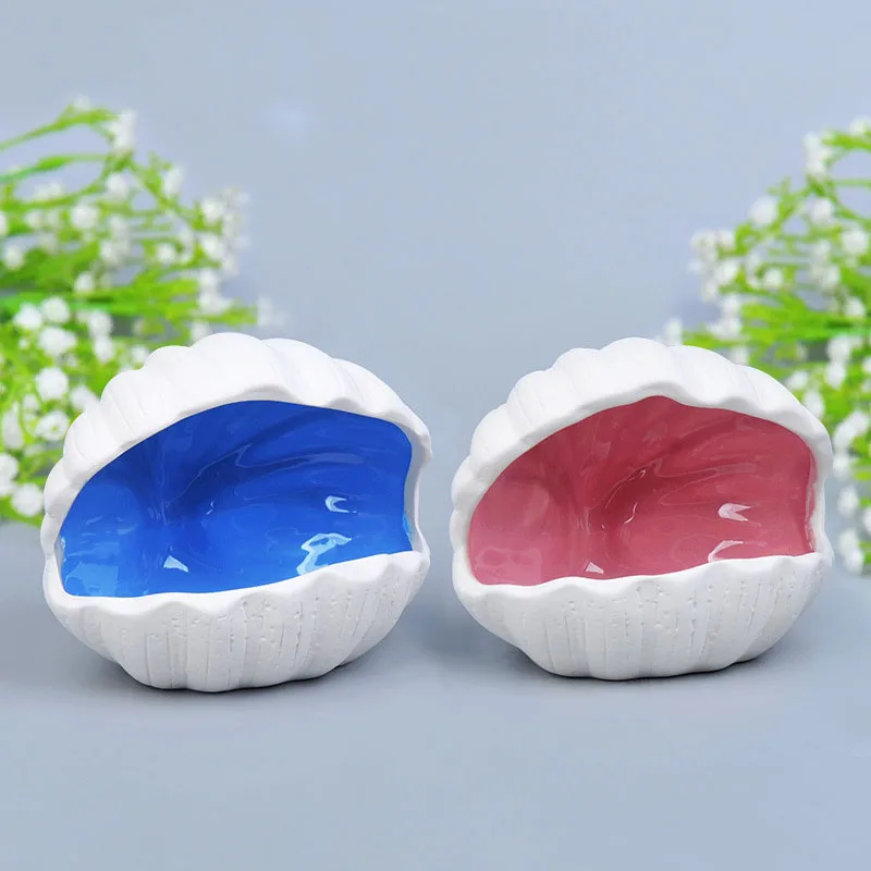 

Hamster Ceramic Sleeping House Cooling Creative Shell Ceramic Sleeping Nest Small Nest Hut House Small Pet Supplies