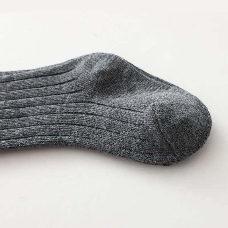 Spanische Kindersocken, gestreift, für Jungen und Mädchen, Baumwollsocke, atmungsaktiv, kniehoch, lange Baby-Socken, Schuluniform-Socken, 0–7 Jahre – Detail 9
