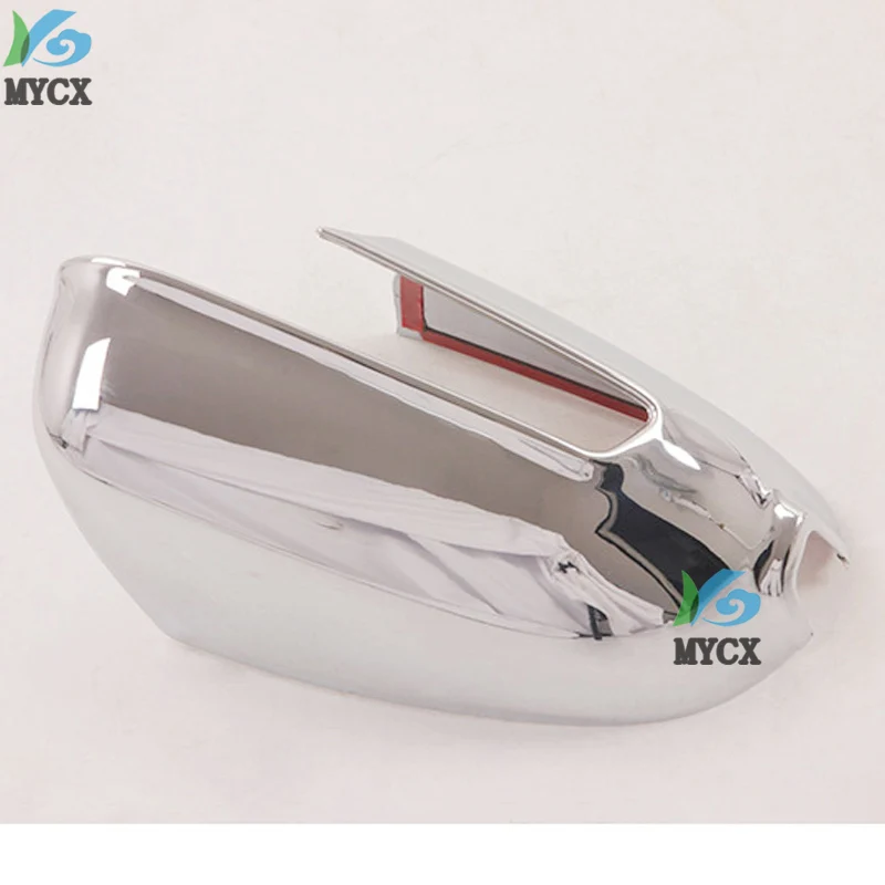 

Chrome Car Styling Side Mirrors Glossy Pairs Cover Accessories For Hyundai Kona 2018 2019 2020 2021 Rearview Rear View Overlay