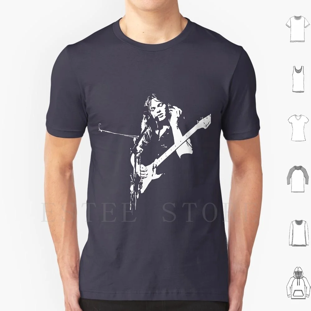 Dave In Black & White T Shirt DIY Big Size 100% Cotton Black And White B W Realistic Music Classic Prog Progressive Psychedelic