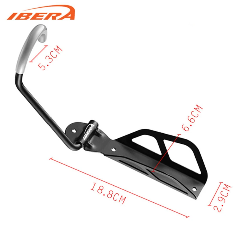 Ibera Bicycle Wall Hook Parking Rack Wall-mounted Bicycle Steel Rack Hook Storage Bicycle Bracket Mountain Bike Display Rack