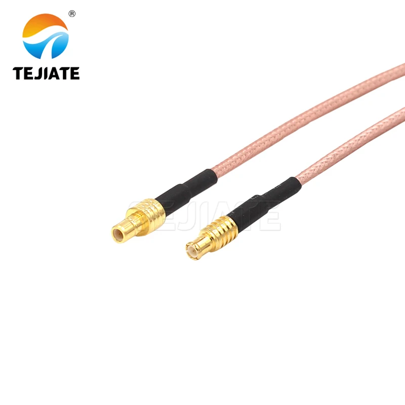 1PCS TEJIATEอะแดปเตอร์SMB To MCXประเภทSMBJแปลงMCXJ 8-90ซม.1M 1.5M 2MความยาวConnector RG316ลวด